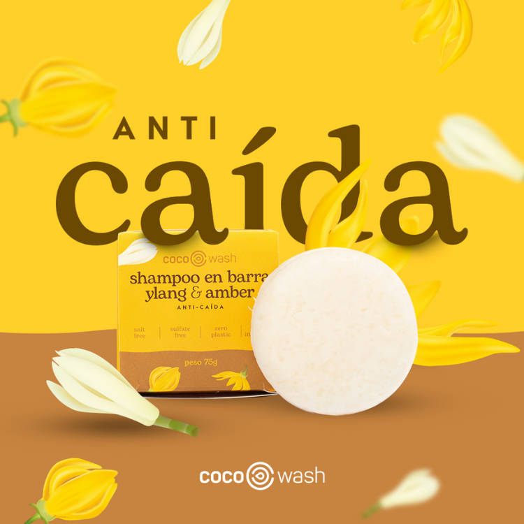 Shampoo en barra de Ylang & Amber Anti Caida